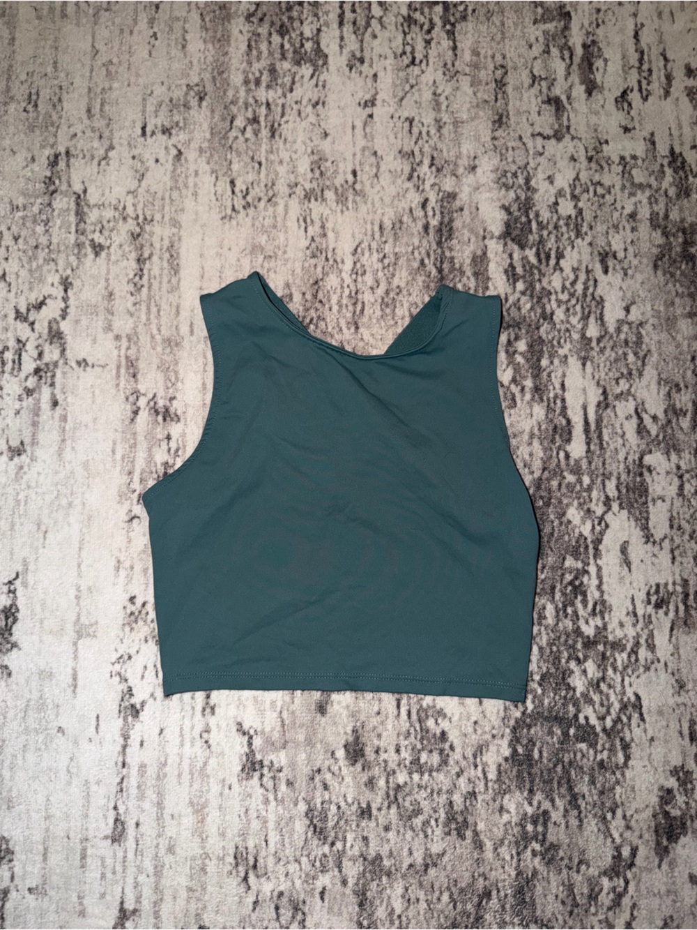 NWOT! Forever 21 Women’s Active Cropped Tank Top - Teal